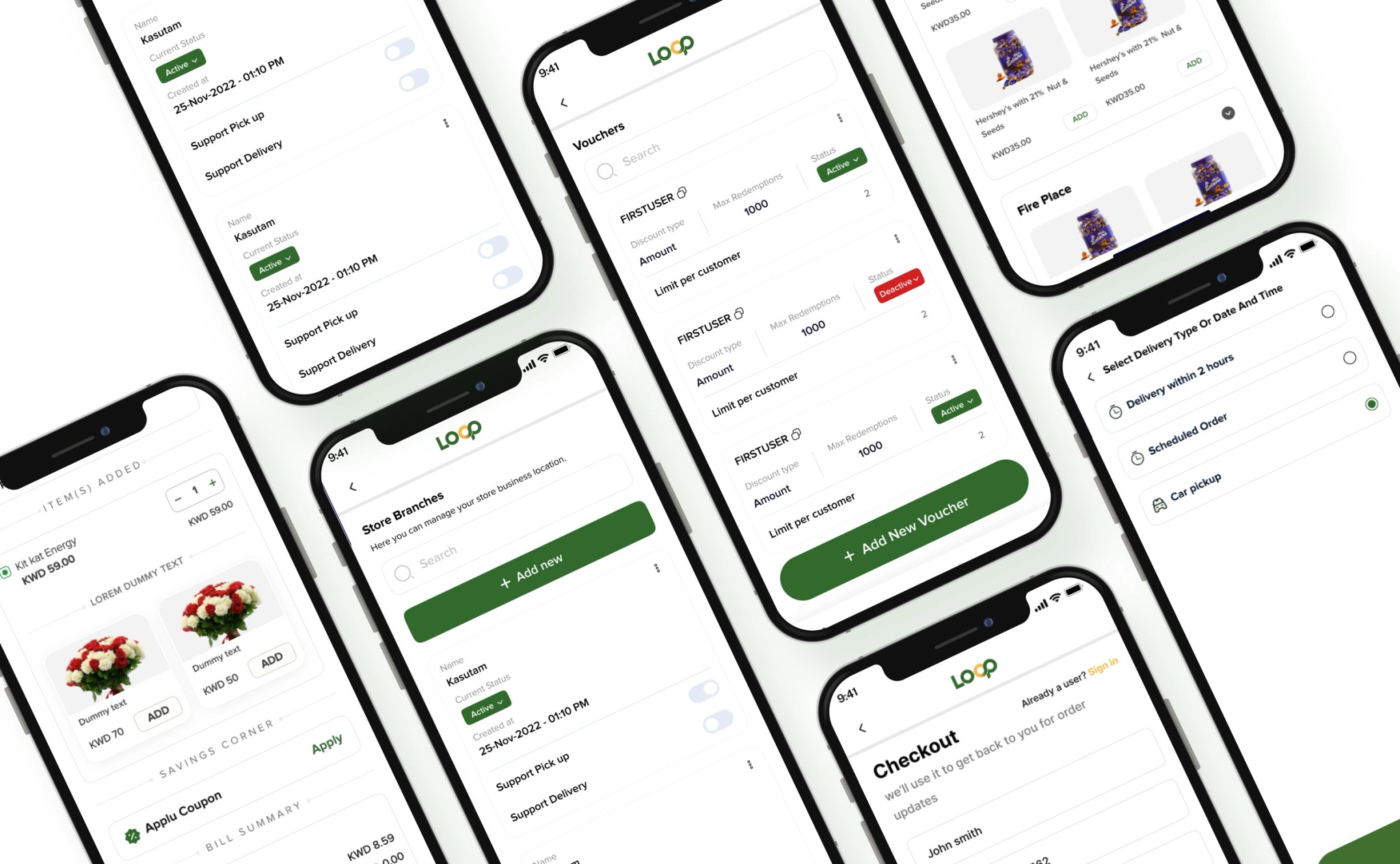 Storefront, ordering, and delivery in one system