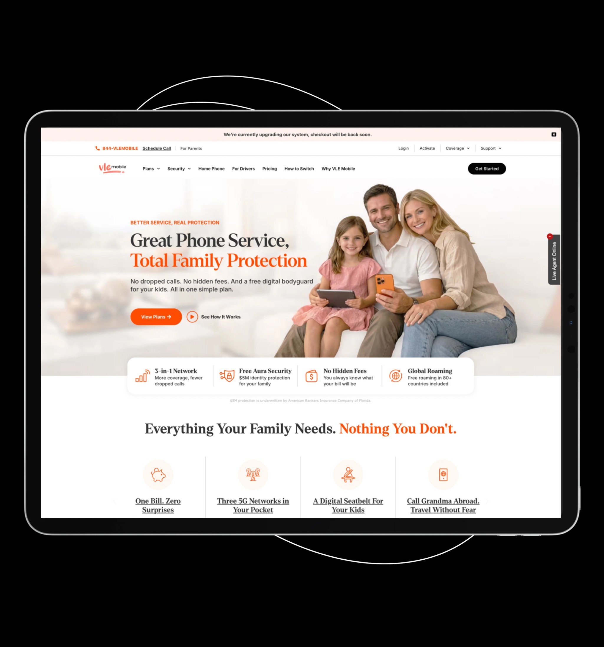 Triple Network Access