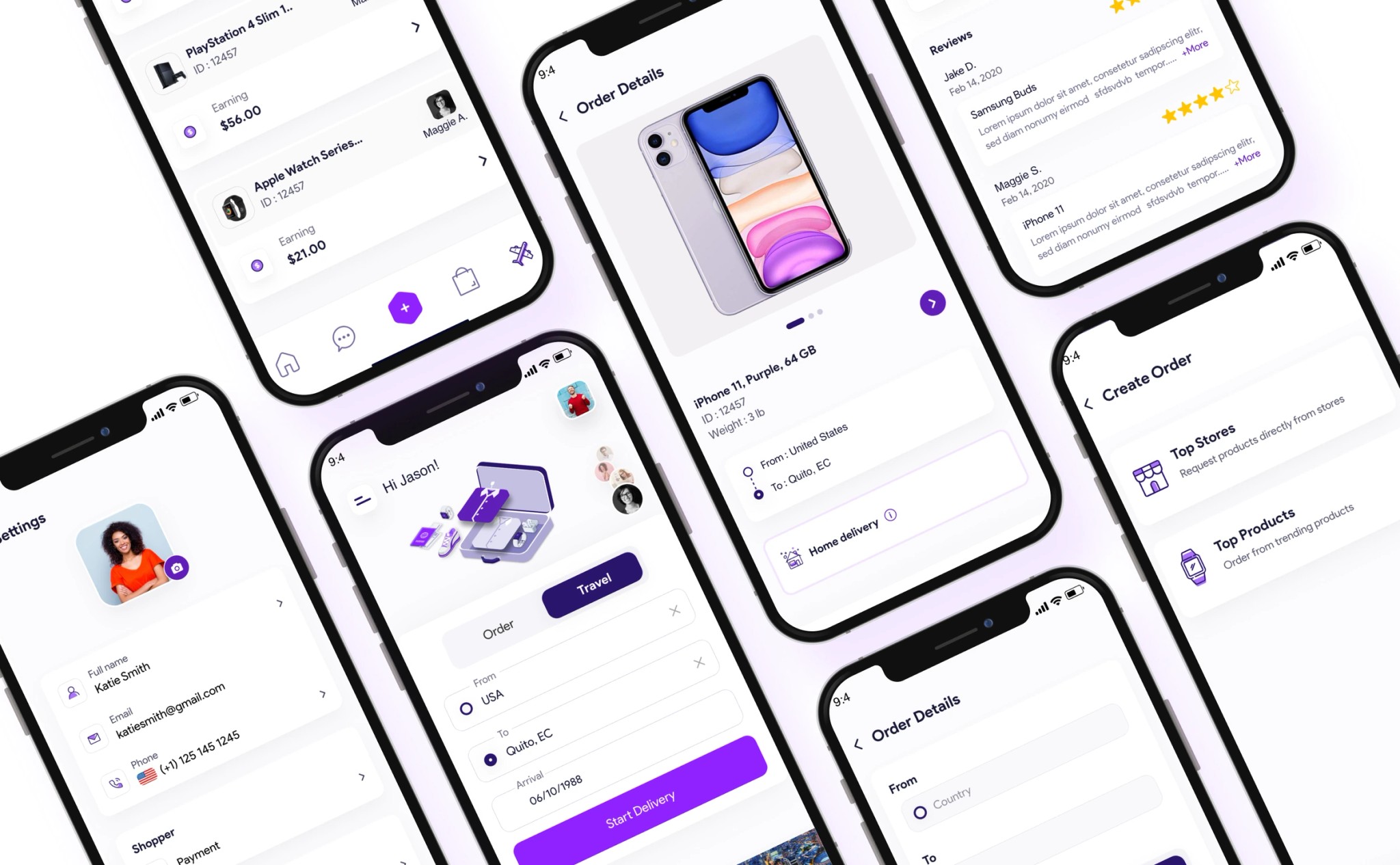 Cross-border shopping through trusted travelers